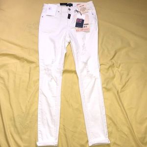 White jeans